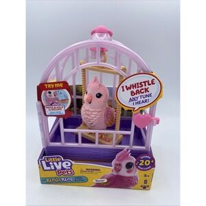 Little Live Pets My Really Real Talking Bird Toy & Cage - Rosie, Interactive